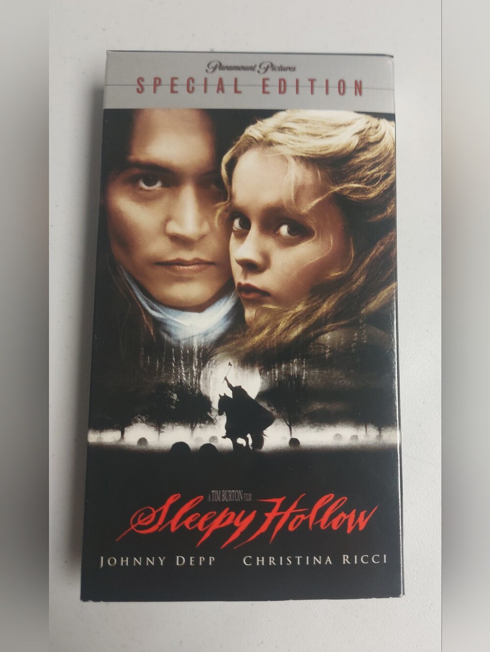 Sleepy Hollow VHS Special Edition Johnny Depp Tim Burton 1999